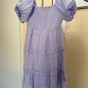 Charming Lavender Kids Dress